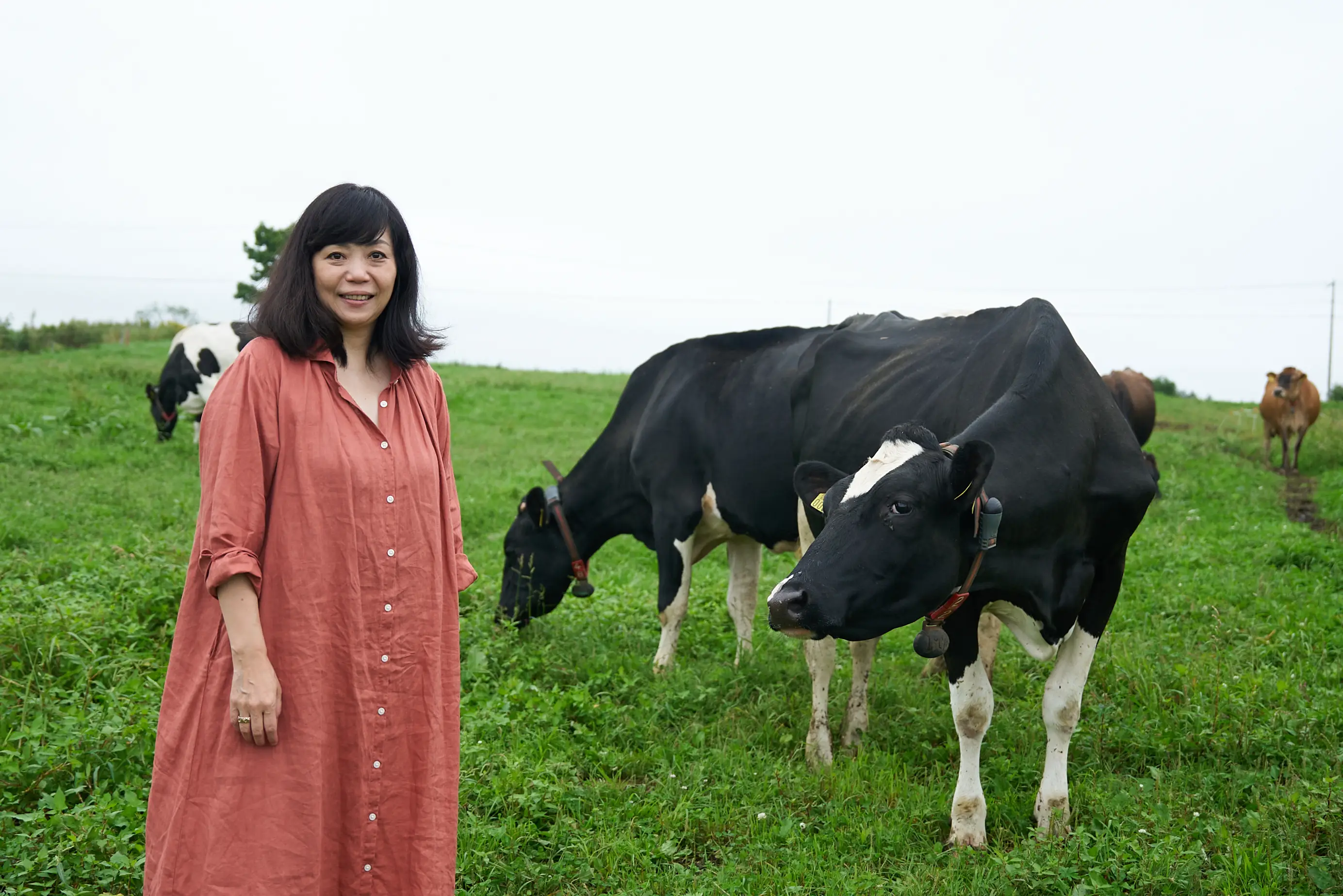 林　睦子さん（mutsuko.cooking主宰＆フードコーディネーター）~別海ウェルネスファームで牧場体験~